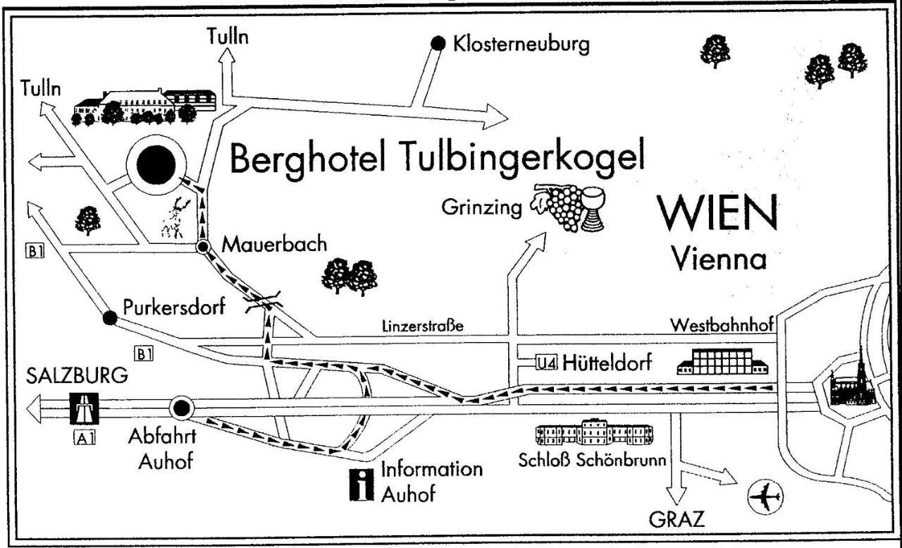 Berghotel Tulbingerkogel Mauerbach Екстер'єр фото